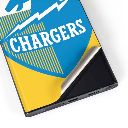 NFL Los Angeles Chargers Retro Logo Galaxy S22 Ultra Skin