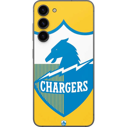 NFL Los Angeles Chargers Retro Logo Galaxy S23 Plus Skin