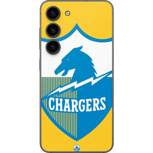 NFL Los Angeles Chargers Retro Logo Galaxy S23 Skin
