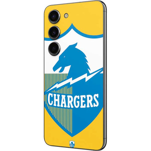 NFL Los Angeles Chargers Retro Logo Galaxy S23 Skin
