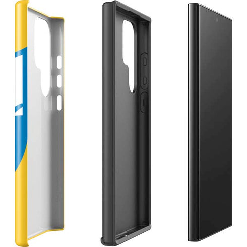 NFL Los Angeles Chargers Retro Logo Galaxy S24 Ultra Impact Case