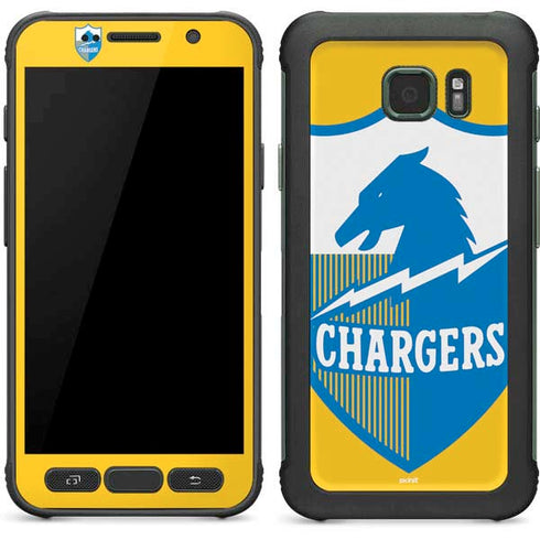 NFL Los Angeles Chargers Retro Logo Galaxy S7 Active Skin