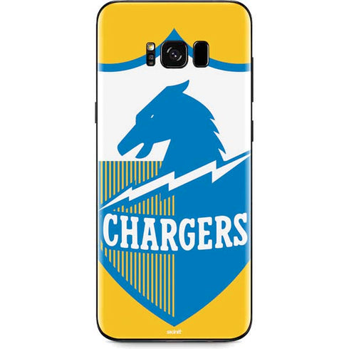 NFL Los Angeles Chargers Retro Logo Galaxy S8 Plus Skin