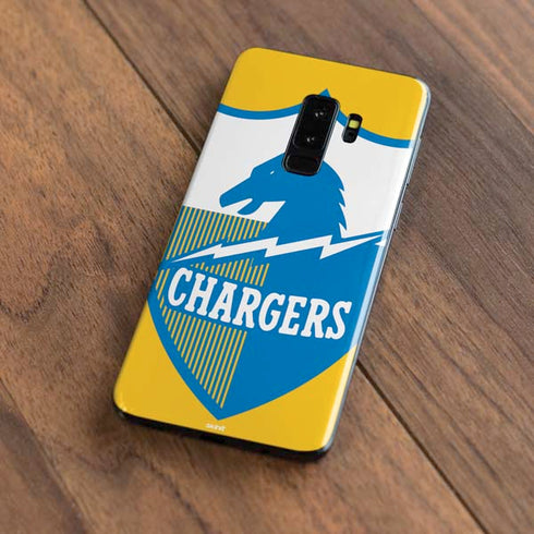NFL Los Angeles Chargers Retro Logo Galaxy S9 Plus Skin