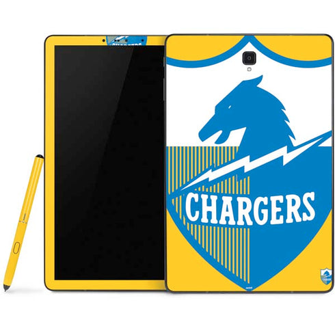 NFL Los Angeles Chargers Retro Logo Samsung Galaxy Tab Skin