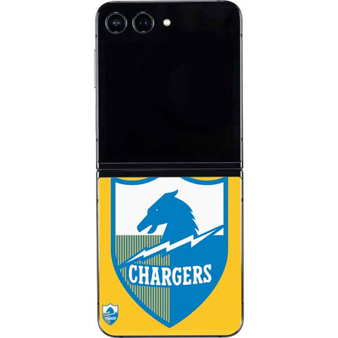 NFL Los Angeles Chargers Retro Logo Galaxy Z Flip5 5G Skin