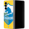 NFL Los Angeles Chargers Retro Logo Galaxy Z Fold4 5G Skin