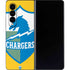 NFL Los Angeles Chargers Retro Logo Galaxy Z Fold4 5G Skin