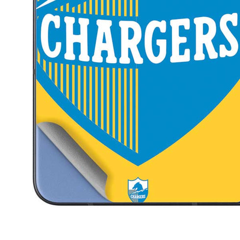NFL Los Angeles Chargers Retro Logo Galaxy Z Fold5 5G Skin