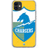 NFL Los Angeles Chargers Retro Logo iPhone 11 Clear Case