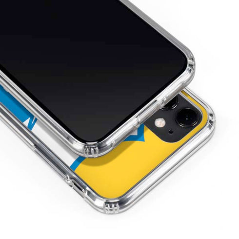 NFL Los Angeles Chargers Retro Logo iPhone 11 Clear Case