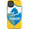 NFL Los Angeles Chargers Retro Logo iPhone 11 Impact Case