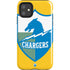 NFL Los Angeles Chargers Retro Logo iPhone 11 Impact Case