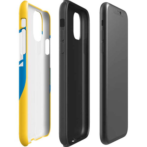 NFL Los Angeles Chargers Retro Logo iPhone 11 Impact Case