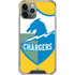 NFL Los Angeles Chargers Retro Logo iPhone 11 Pro Max Clear Case