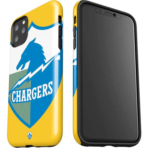 NFL Los Angeles Chargers Retro Logo iPhone 11 Pro Max Impact Case