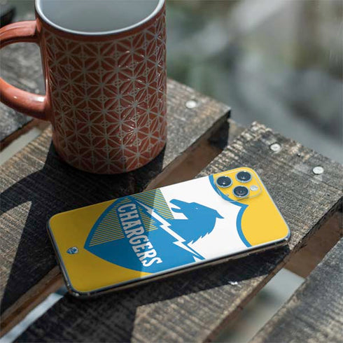 NFL Los Angeles Chargers Retro Logo iPhone 11 Pro Max Skin