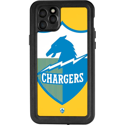 NFL Los Angeles Chargers Retro Logo iPhone 11 Pro Max Waterproof Case