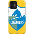 NFL Los Angeles Chargers Retro Logo iPhone 12 Impact Case