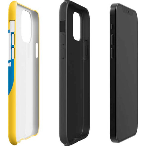 NFL Los Angeles Chargers Retro Logo iPhone 12 Pro Impact Case