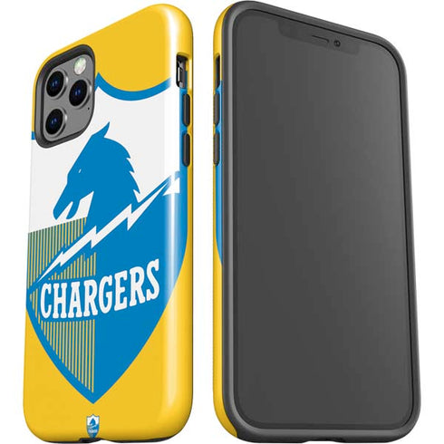 NFL Los Angeles Chargers Retro Logo iPhone 12 Pro Impact Case