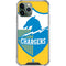 NFL Los Angeles Chargers Retro Logo iPhone 12 Pro Max Clear Case