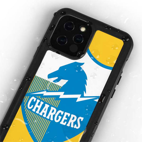 NFL Los Angeles Chargers Retro Logo iPhone 12 Pro Waterproof Case
