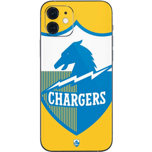 NFL Los Angeles Chargers Retro Logo iPhone 12 Skin