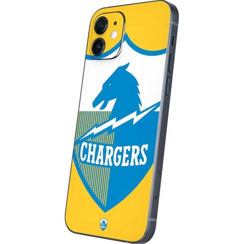 NFL Los Angeles Chargers Retro Logo iPhone 12 Skin