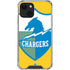 NFL Los Angeles Chargers Retro Logo iPhone 14 Clear Case