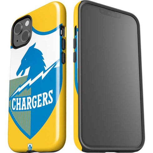 NFL Los Angeles Chargers Retro Logo iPhone 14 Plus Impact Case