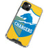 NFL Los Angeles Chargers Retro Logo iPhone 14 Plus Clear Case