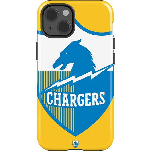 NFL Los Angeles Chargers Retro Logo iPhone 14 Impact Case
