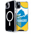 NFL Los Angeles Chargers Retro Logo iPhone 15 Plus MagSafe Case