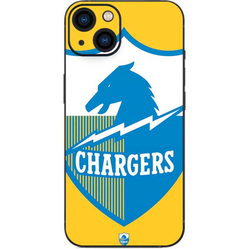 NFL Los Angeles Chargers Retro Logo iPhone 15 Plus Skin