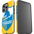 NFL Los Angeles Chargers Retro Logo iPhone 14 Pro Impact Case