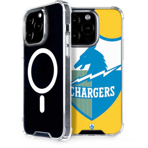NFL Los Angeles Chargers Retro Logo iPhone 15 Pro MagSafe Case