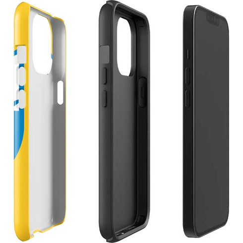 NFL Los Angeles Chargers Retro Logo iPhone 15 Pro Max Impact Case