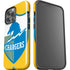 NFL Los Angeles Chargers Retro Logo iPhone 15 Pro Max Impact Case