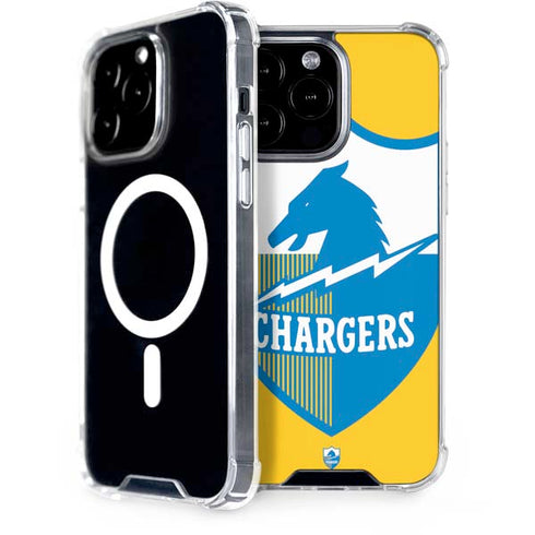 NFL Los Angeles Chargers Retro Logo iPhone 15 Pro Max MagSafe Case