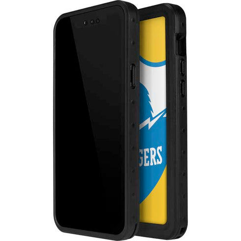 NFL Los Angeles Chargers Retro Logo iPhone 14 Pro Max Waterproof Case