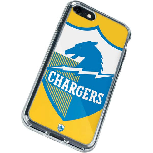 NFL Los Angeles Chargers Retro Logo iPhone SE (2nd & 3rd Gen) Clear Case