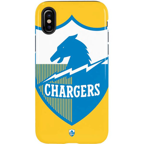 NFL Los Angeles Chargers Retro Logo iPhone X Pro Case