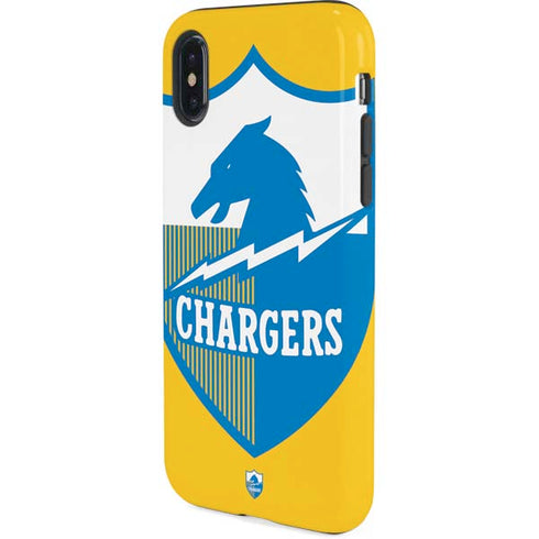 NFL Los Angeles Chargers Retro Logo iPhone X Pro Case