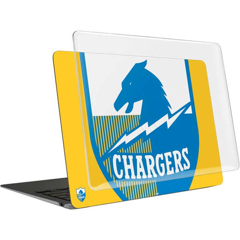 NFL Los Angeles Chargers Retro Logo MacBook Air 13in M1 (2021) Case plus Skin
