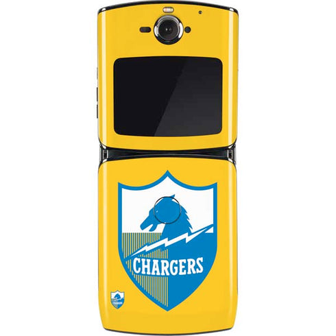 NFL Los Angeles Chargers Retro Logo Motorola RAZR Skin