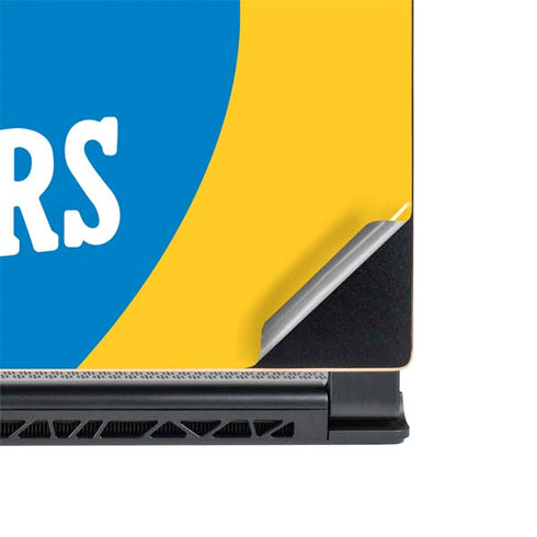 NFL Los Angeles Chargers Retro Logo MSI GS65 Stealth Laptop Skin