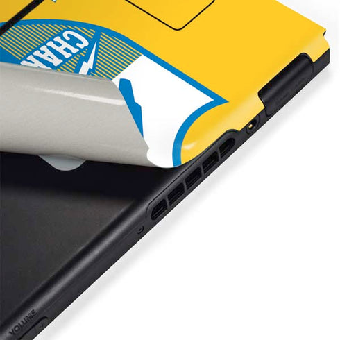 NFL Los Angeles Chargers Retro Logo Nintendo Switch Bundle Skin