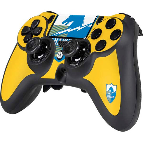 NFL Los Angeles Chargers Retro Logo PS4/PC SCUF Impact Controller Skin