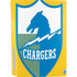 NFL Los Angeles Chargers Retro Logo PS5 Console Skin